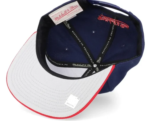 Best Mitchell & Ness New Orleans Pelicans Team 2 Tone 2.0 Navy/Red Snapback -