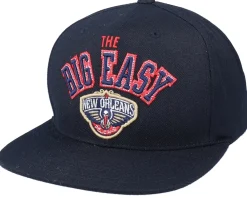 Snapback-Mitchell & Ness New Orleans Pelicans Zz Black Snapback -
