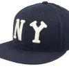 Best American Needle New York Black Yankees Nl Archive 400 Navy Snapback -
