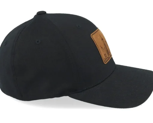 Flexfit-Iconic New York City Wide Engrave Patch Black Flexfit -