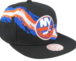 Snapback-Mitchell & Ness New York Islanders Vintage Paintbrush Snapback - Black