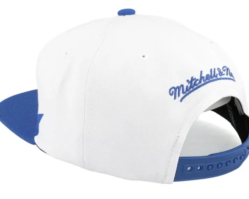 Snapback-Mitchell & Ness New York Islanders Vintage Sharktooth /Blue Snapback - White