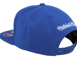 Snapback-Mitchell & Ness New York Islanders Vintage Hat Trick Snapback - Blue