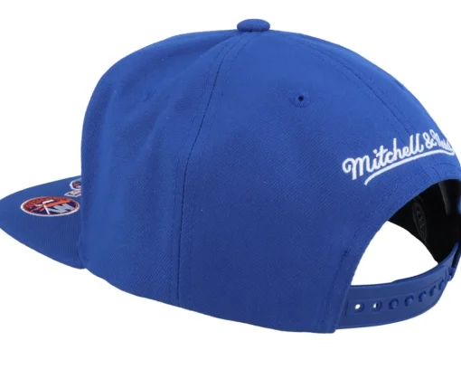 Snapback-Mitchell & Ness New York Islanders Vintage Hat Trick Snapback - Blue