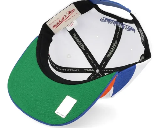 Snapback-Mitchell & Ness New York Islanders Vintage Sharktooth /Blue Snapback - White