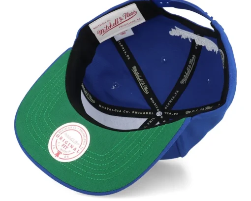 Snapback-Mitchell & Ness New York Islanders Vintage Hat Trick Snapback - Blue