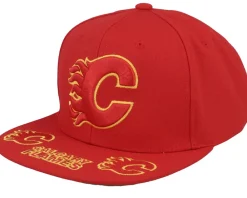 Snapback-Mitchell & Ness New York Islanders Vintage Hat Trick Snapback - Blue
