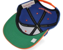 Adjustable-Mitchell & Ness New York Knicks All In 2.0 Pro Blue/Orange Adjustable -