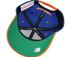 Adjustable-Mitchell & Ness New York Knicks Beautiful Chaos Pro Blue/Orange Adjustable -