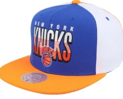 Snapback-Mitchell & Ness New York Knicks Billboard 2 Hwc /Orange Snapback - Blue