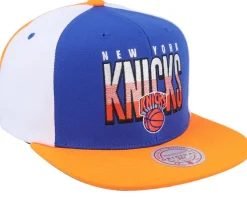 Snapback-Mitchell & Ness New York Knicks Billboard 2 Hwc /Orange Snapback - Blue