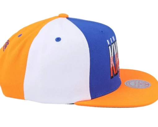Snapback-Mitchell & Ness New York Knicks Billboard 2 Hwc /Orange Snapback - Blue