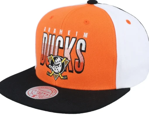 Snapback-Mitchell & Ness New York Knicks Billboard 2 Hwc /Orange Snapback - Blue