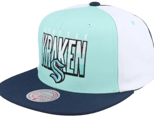 Snapback-Mitchell & Ness New York Knicks Billboard 2 Hwc /Orange Snapback - Blue