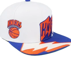 Snapback-Mitchell & Ness New York Knicks Fast Times Hwc Snapback - White