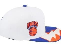 Snapback-Mitchell & Ness New York Knicks Fast Times Hwc Snapback - White
