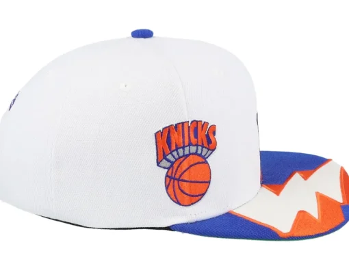 Snapback-Mitchell & Ness New York Knicks Fast Times Hwc Snapback - White