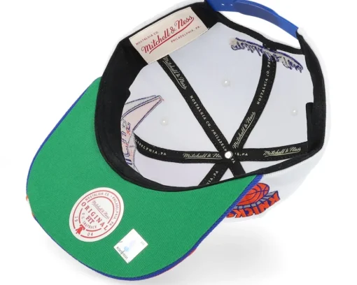 Snapback-Mitchell & Ness New York Knicks Fast Times Hwc Snapback - White