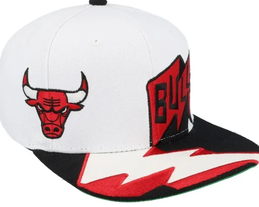 Snapback-Mitchell & Ness New York Knicks Fast Times Hwc Snapback - White