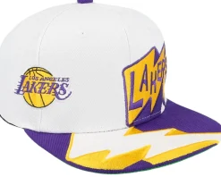 Snapback-Mitchell & Ness New York Knicks Fast Times Hwc Snapback - White