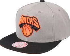 Snapback-Mitchell & Ness New York Knicks Neon Lights Snapback Grey/black Snapback -