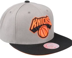 Snapback-Mitchell & Ness New York Knicks Neon Lights Snapback Grey/black Snapback -