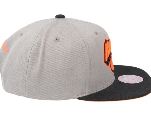 Snapback-Mitchell & Ness New York Knicks Neon Lights Snapback Grey/black Snapback -