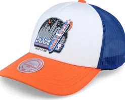 Trucker-Mitchell & Ness New York Knicks Party Time Trucker - White