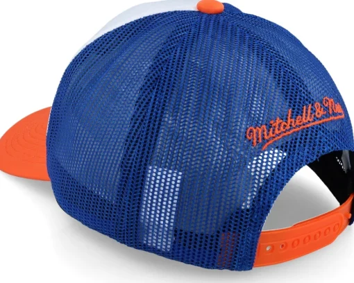 Trucker-Mitchell & Ness New York Knicks Party Time Trucker - White