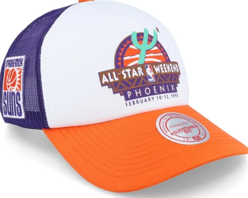Trucker-Mitchell & Ness New York Knicks Party Time Trucker - White