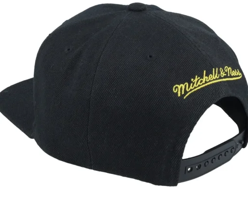 Snapback-Mitchell & Ness New York Knicks Side Jam Snapback - Black