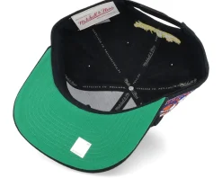 Snapback-Mitchell & Ness New York Knicks Side Jam Snapback - Black