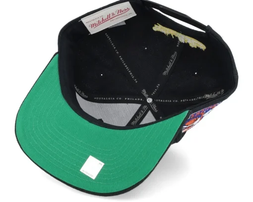 Snapback-Mitchell & Ness New York Knicks Side Jam Snapback - Black