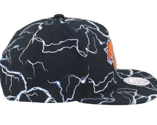 Snapback-Mitchell & Ness New York Knicks Storm Season Snapback - Black