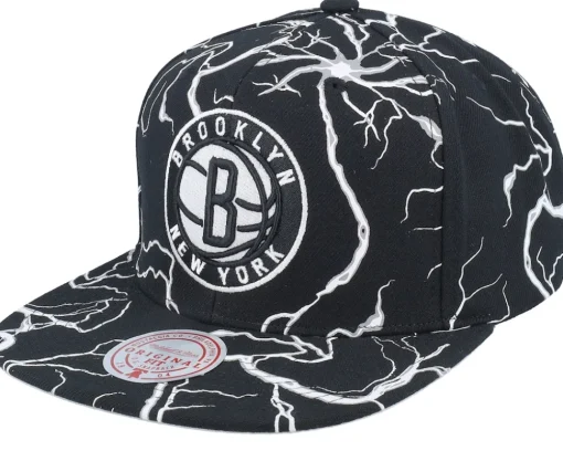 Snapback-Mitchell & Ness New York Knicks Storm Season Snapback - Black