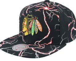 Snapback-Mitchell & Ness New York Knicks Storm Season Snapback - Black