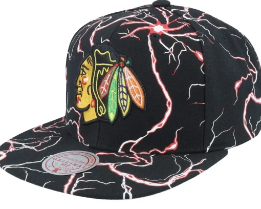 Snapback-Mitchell & Ness New York Knicks Storm Season Snapback - Black