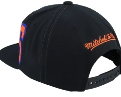 Snapback-Mitchell & Ness New York Knicks Varsity Bust Snapback - Black