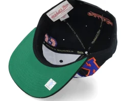 Snapback-Mitchell & Ness New York Knicks Varsity Bust Snapback - Black