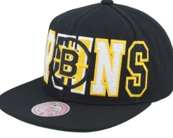 Snapback-Mitchell & Ness New York Knicks Varsity Bust Snapback - Black