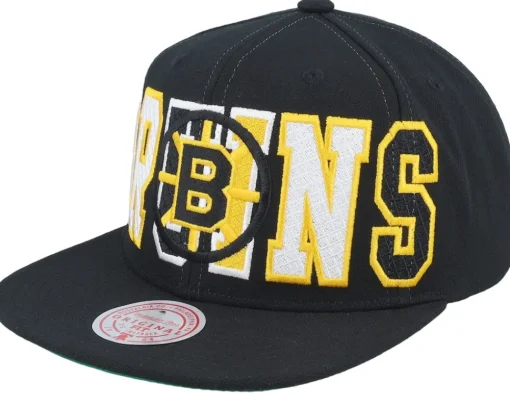 Snapback-Mitchell & Ness New York Knicks Varsity Bust Snapback - Black