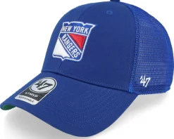Clearance 47 Brand New York Rangers Branson Mvp Royal/White Trucker -