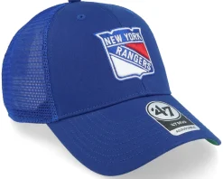 Clearance 47 Brand New York Rangers Branson Mvp Royal/White Trucker -