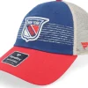 Trucker-Fanatics New York Rangers Breakaway Deep Royal/Red Trucker - Blue