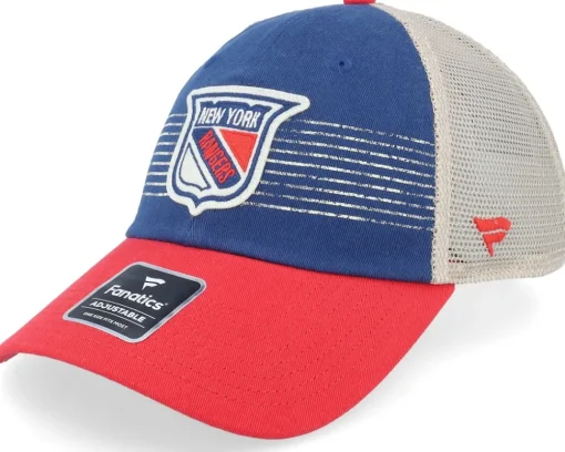 Trucker-Fanatics New York Rangers Breakaway Deep Royal/Red Trucker - Blue