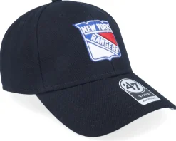 Adjustable-47 Brand New York Rangers Mvp Black/White Adjustable -