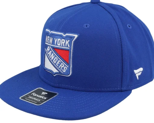 Snapback-Fanatics New York Rangers Primary Logo Deep Royal Snapback - Blue