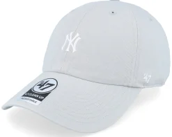 Outlet 47 Brand New York Yankees Base Runner Clean Up Dad Cap - Grey