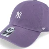 Sale 47 Brand New York Yankees Base Runner Clean Up Iris Dad Cap - Purple
