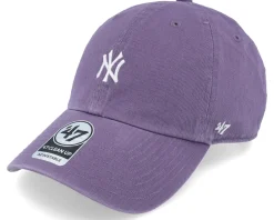 Sale 47 Brand New York Yankees Base Runner Clean Up Iris Dad Cap - Purple